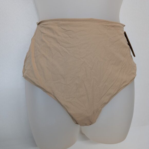 NWT SKIMS High Waisted Thong - CLAY - XL - Picture 1 of 2